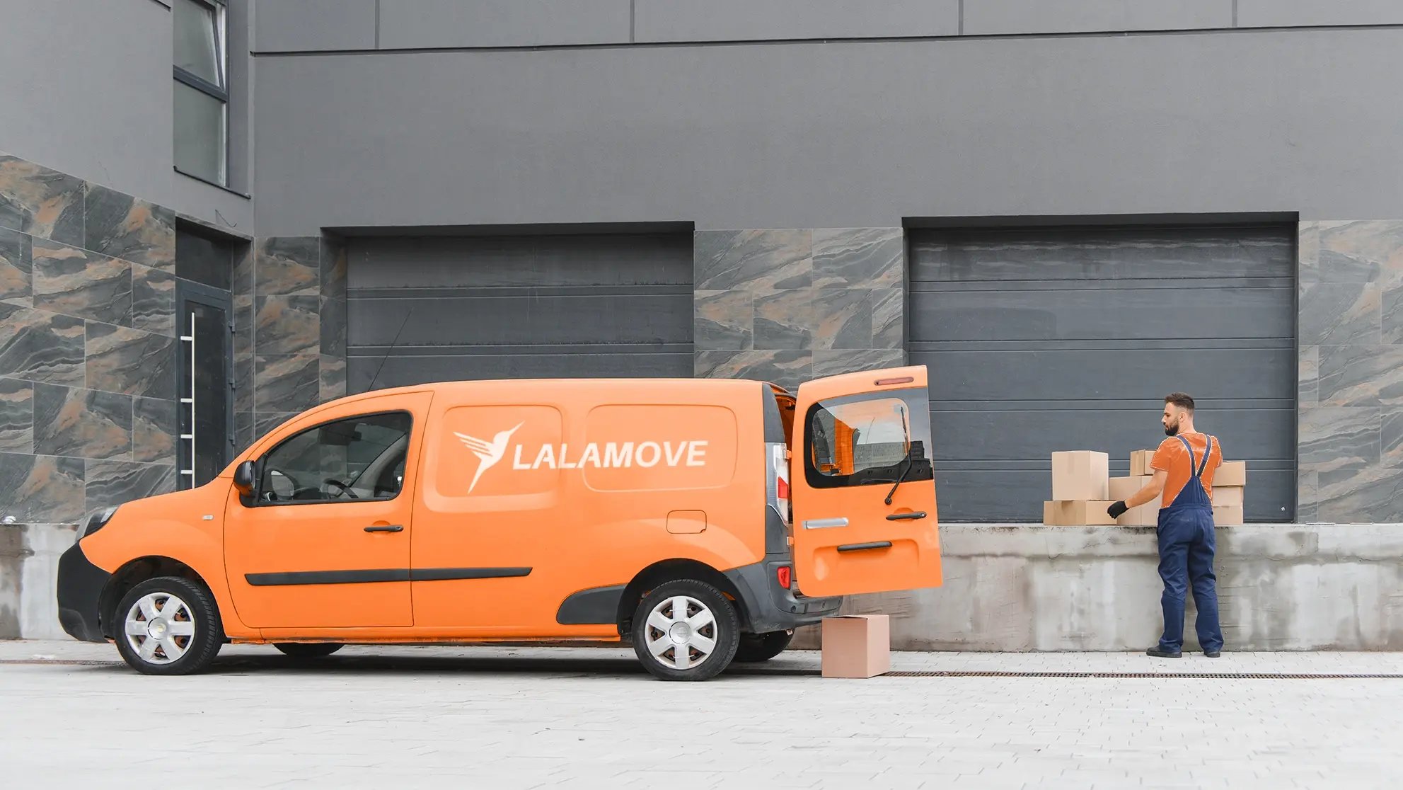 Driver with minivan (1)