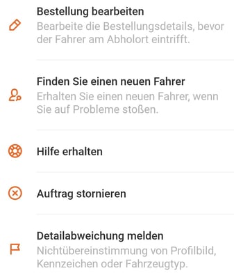 Order Options DE
