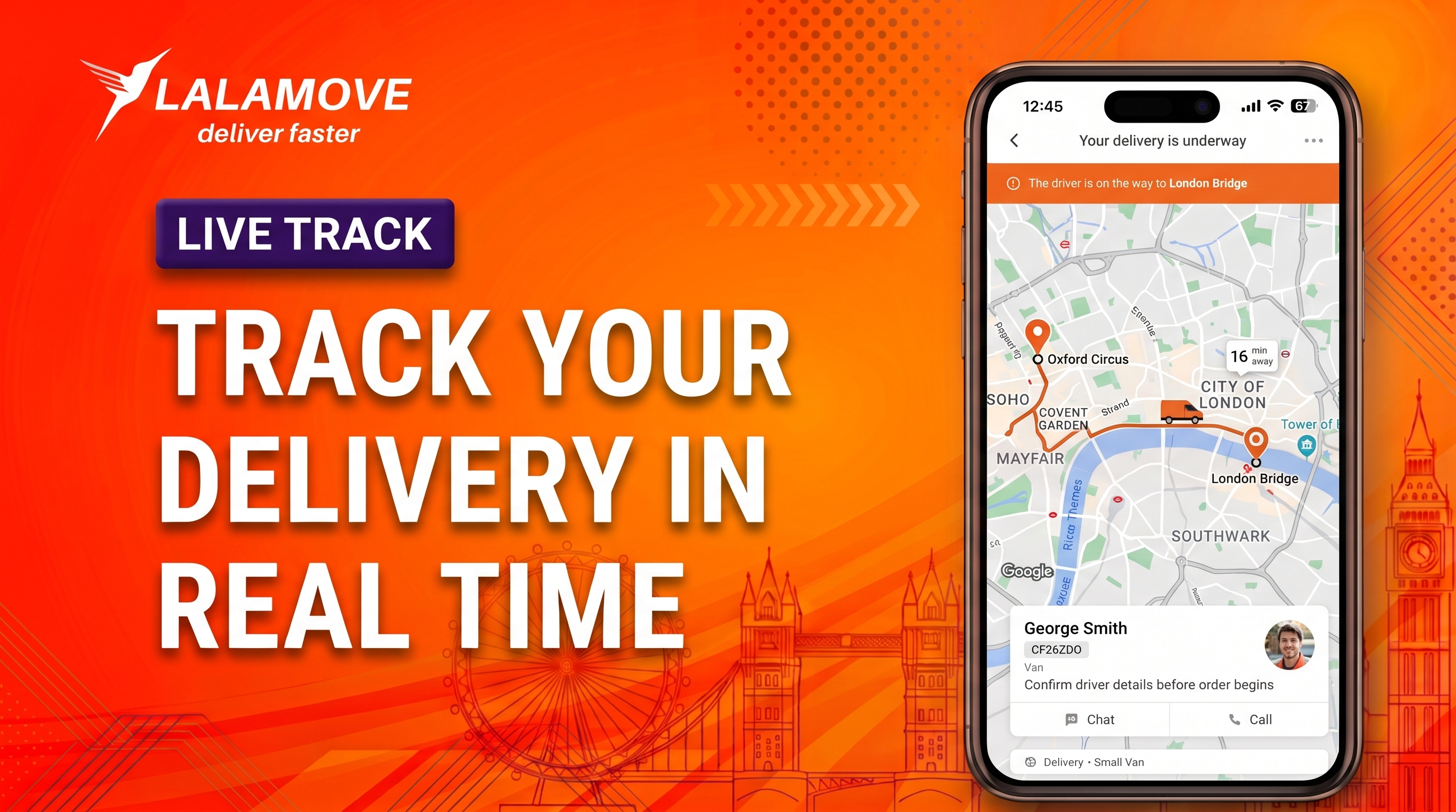 Your Delivery is underway