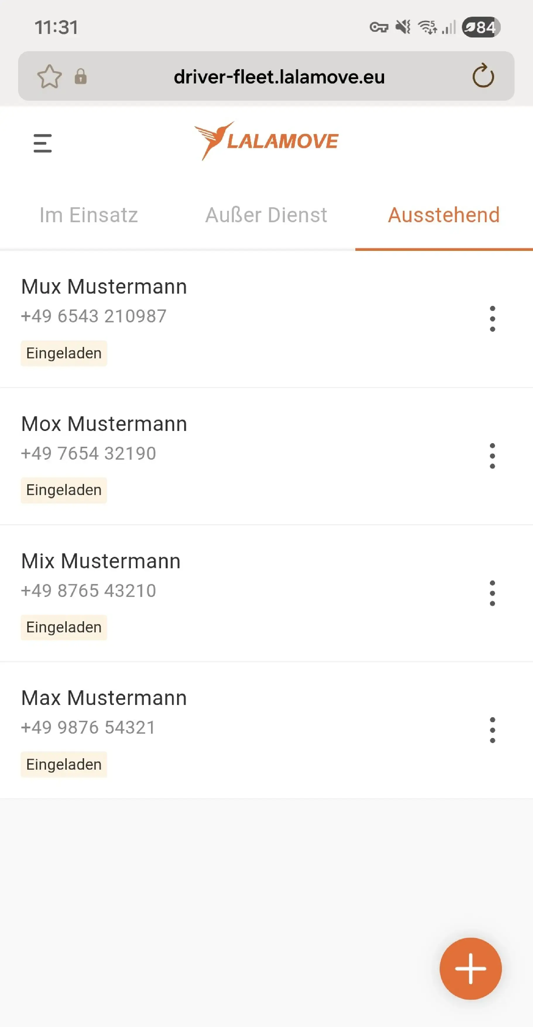 6 Driver Approval (DE)