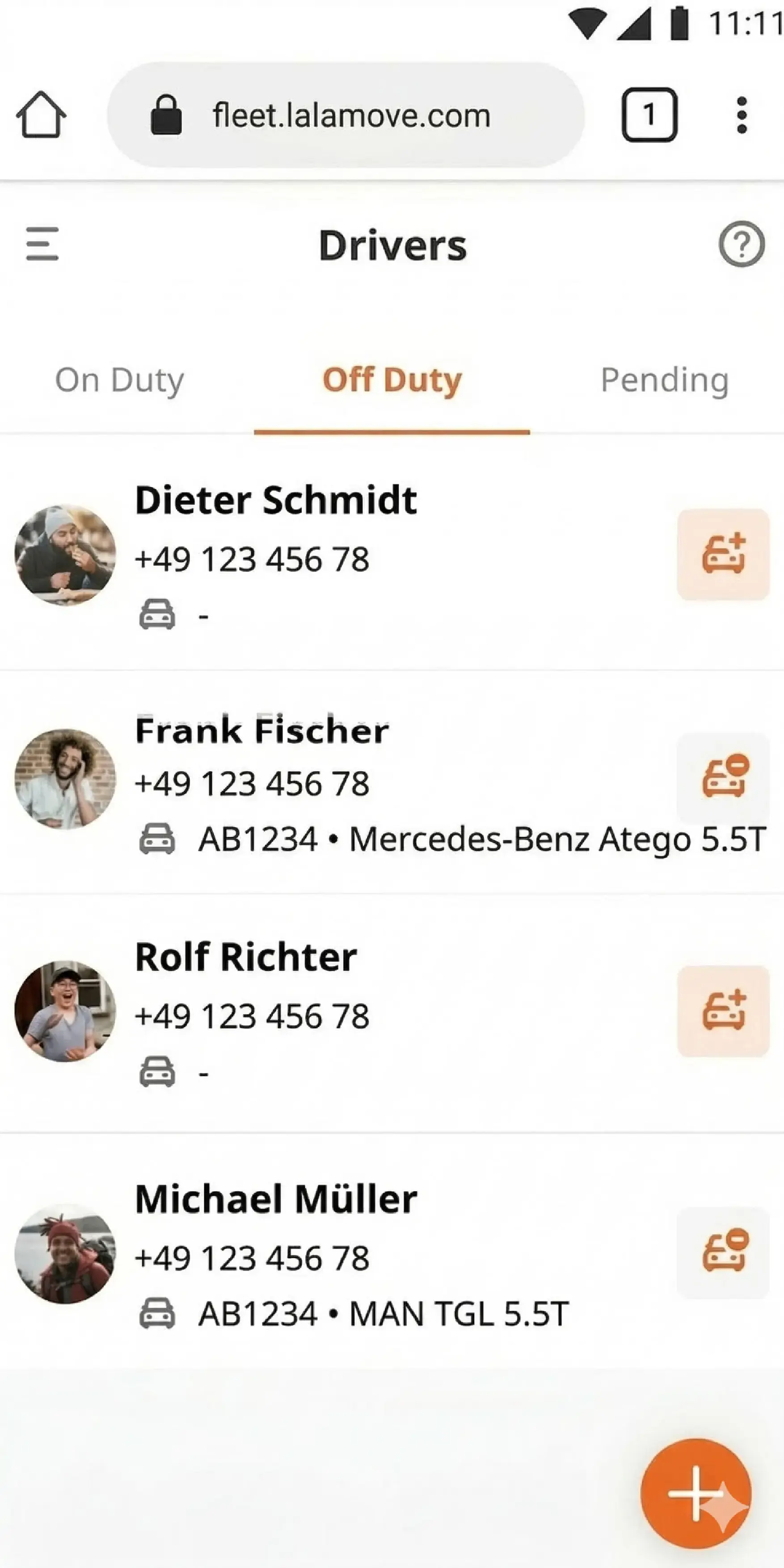 7 Driver list - Pairing (EN)