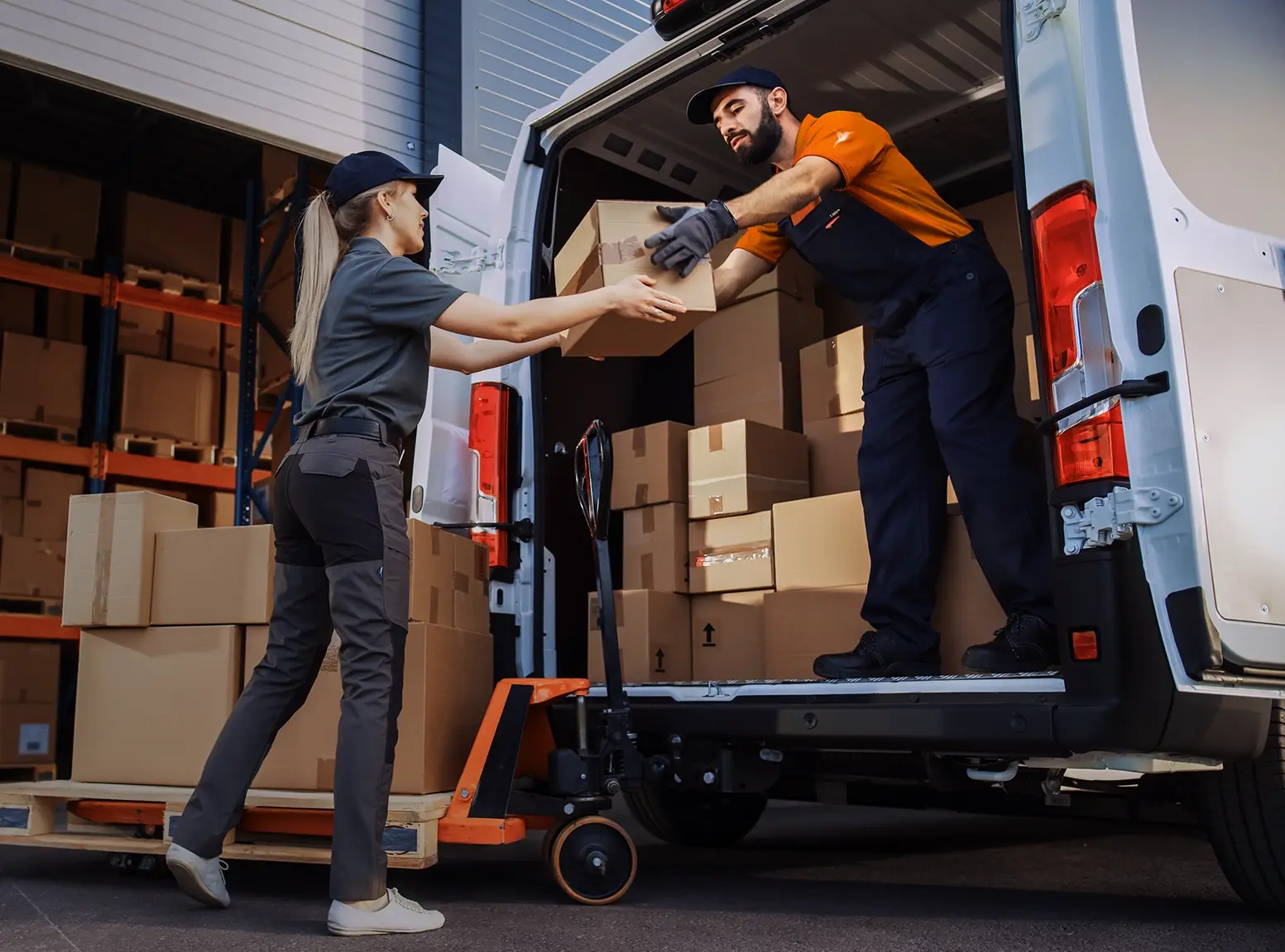 Drivers passing a package-1 Drivers passing a package-1