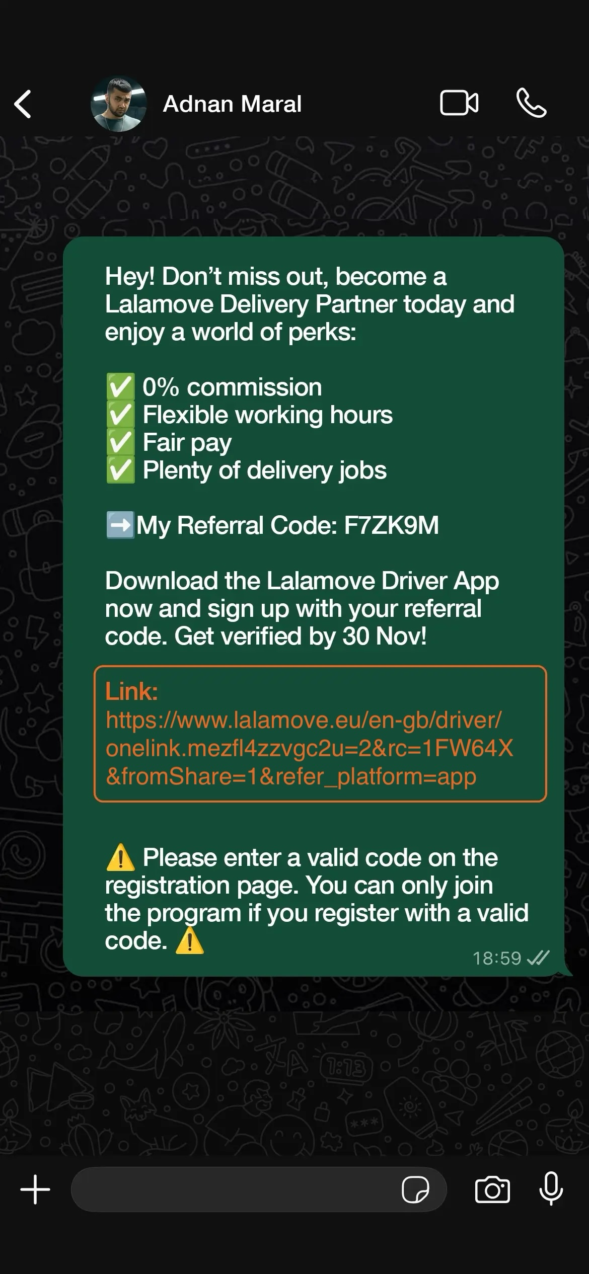 Referree step 1