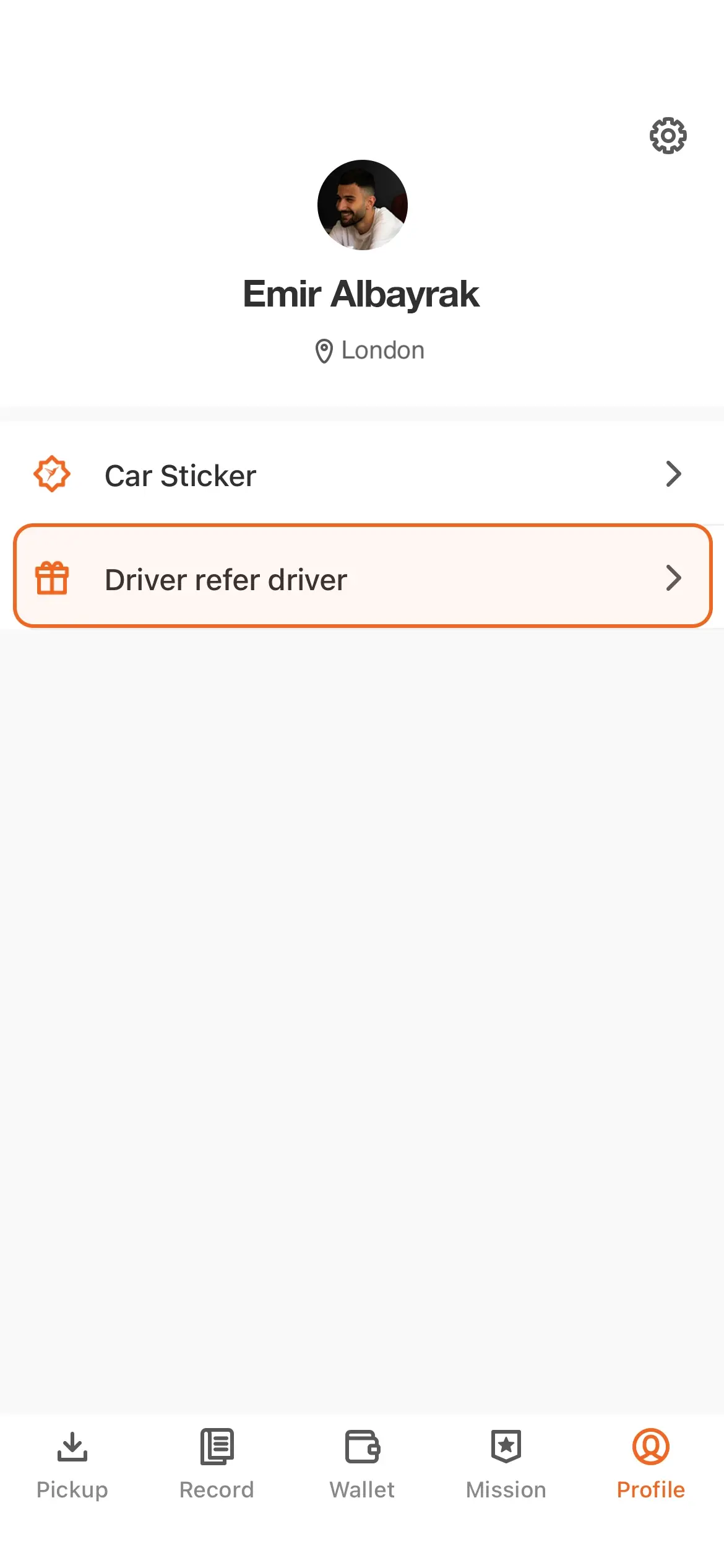 Referrer step 1